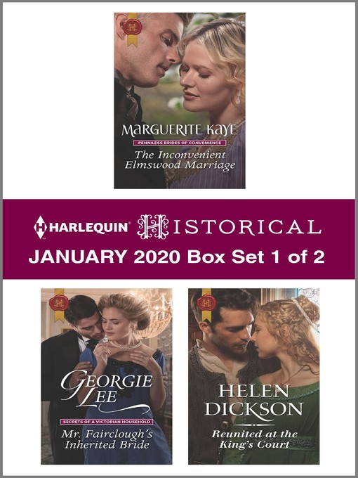 Title details for Harlequin Historical January 2020--Box Set 1 of 2 by Marguerite Kaye - Available